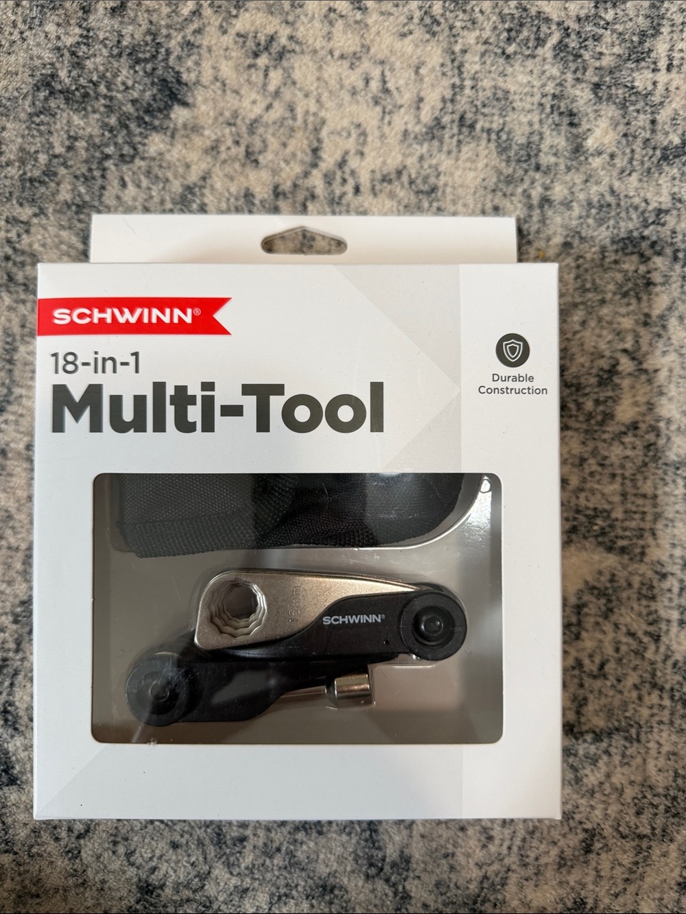 Schwinn Black and Silver 18-in-1 Multi-Tool